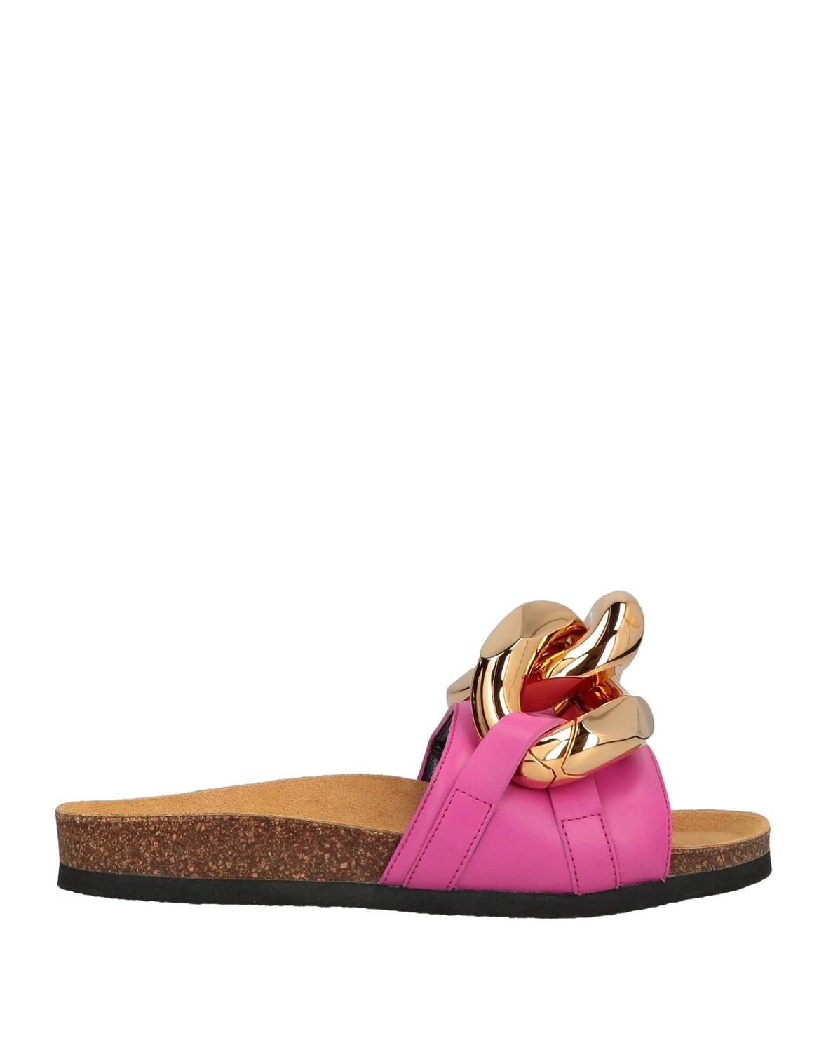 Сандалии Jw Anderson, фуксия