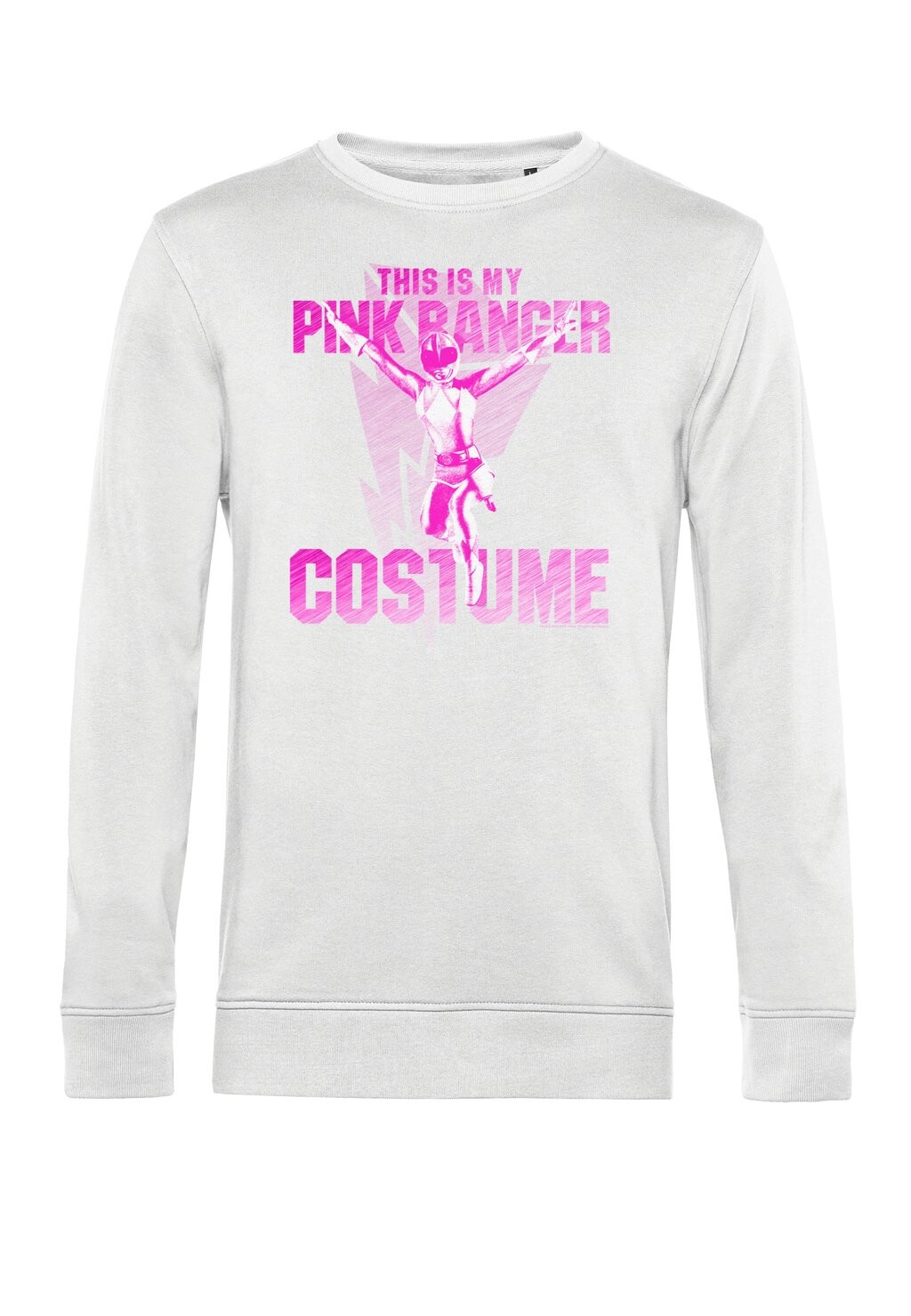 

Толстовка POWER RANGERS PINK RANGER COSTUME Henry Tiger, белый
