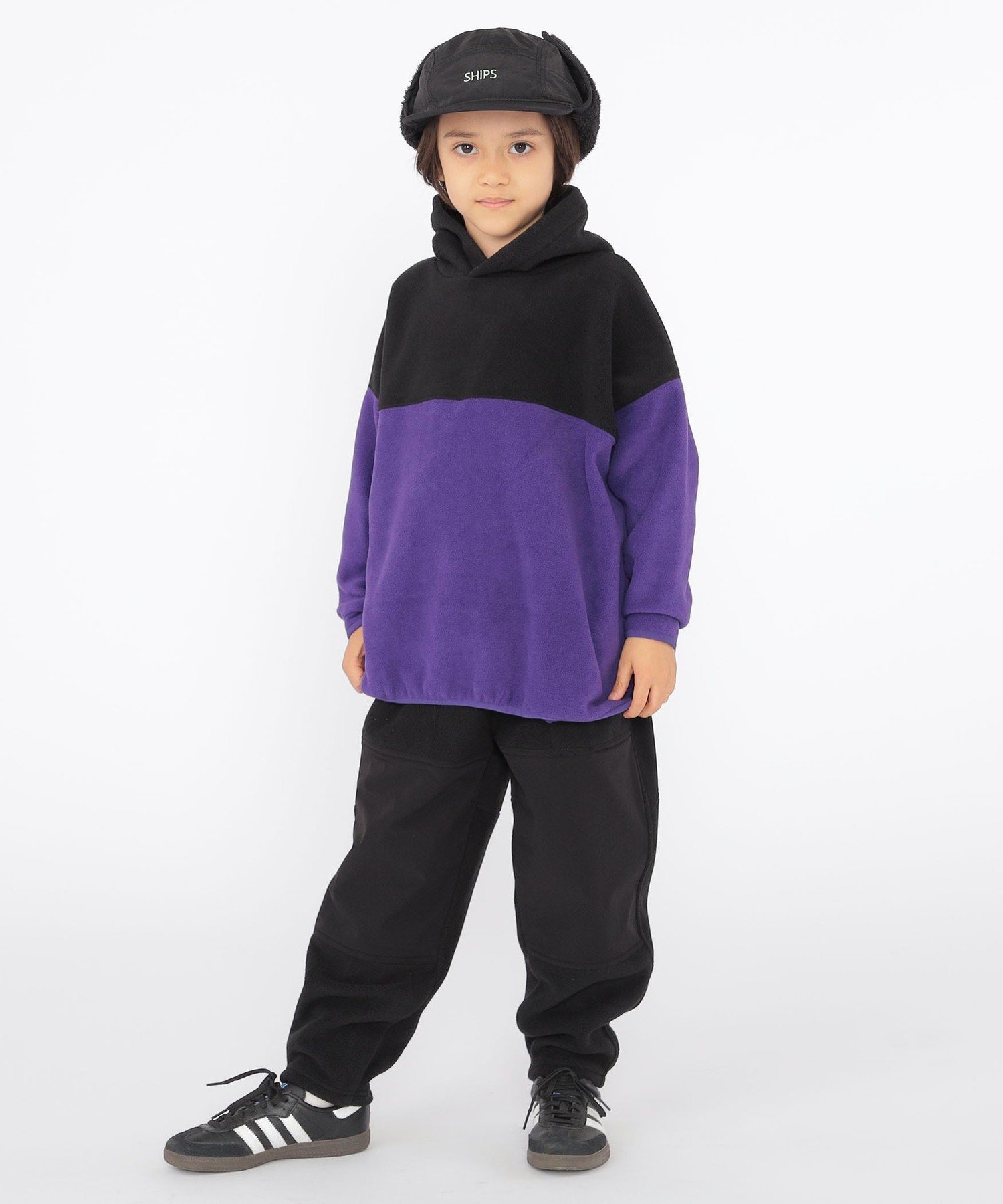 Детские шорты: 100–130 см / Флисовые штаны SHIPS KIDS, Black — фото 3