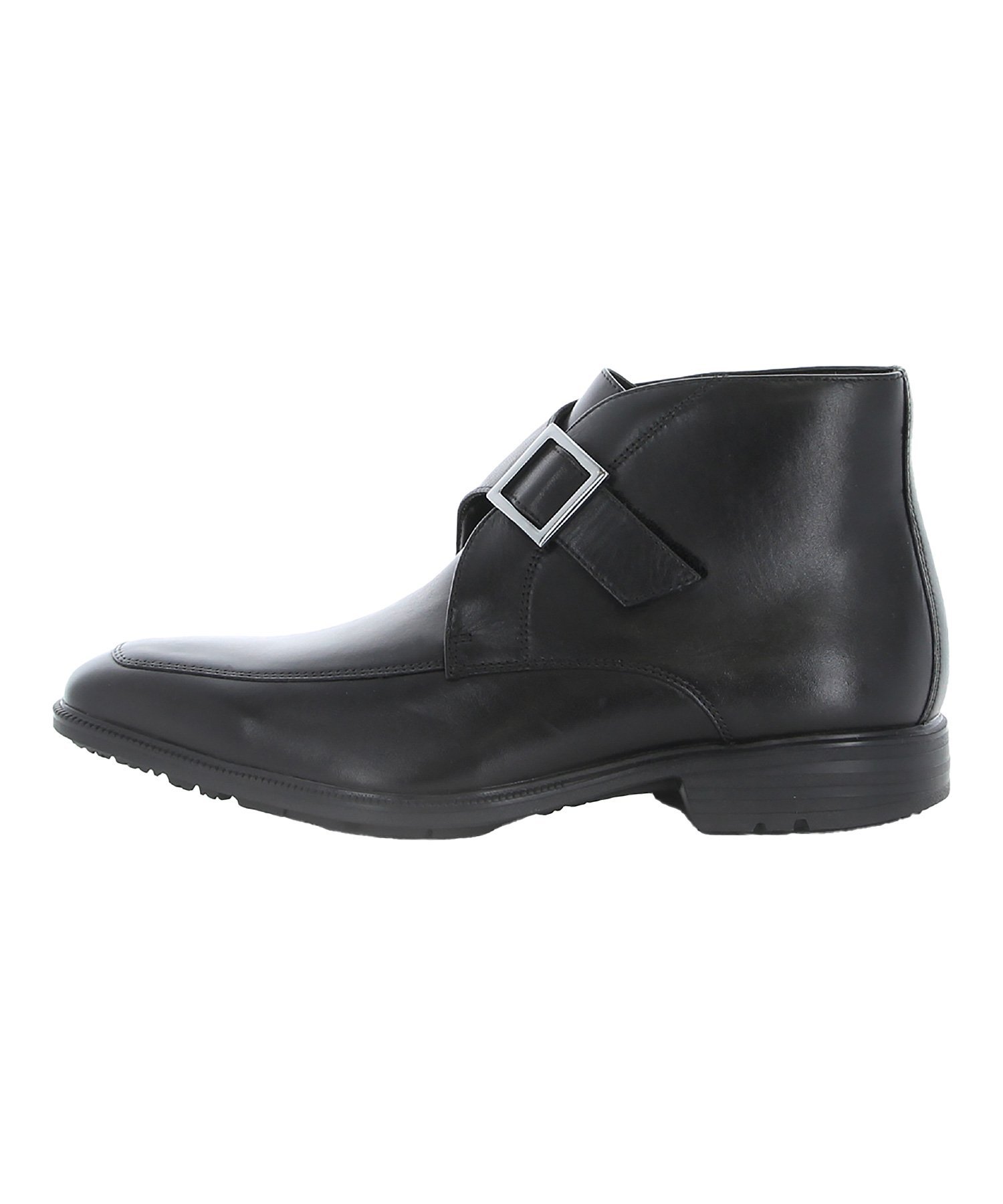 Мужские кожаные туфли MoonStar SPH4616SN с нескользящей подошвой. Balance Works, black — фото 4