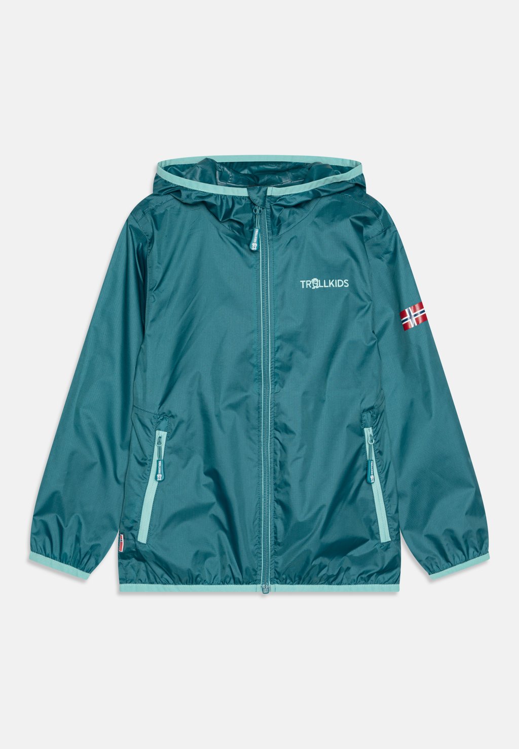 

Куртка из хардшелла KIDS TROLLTUNGA UNISEX TROLLKIDS, сине-зеленый
