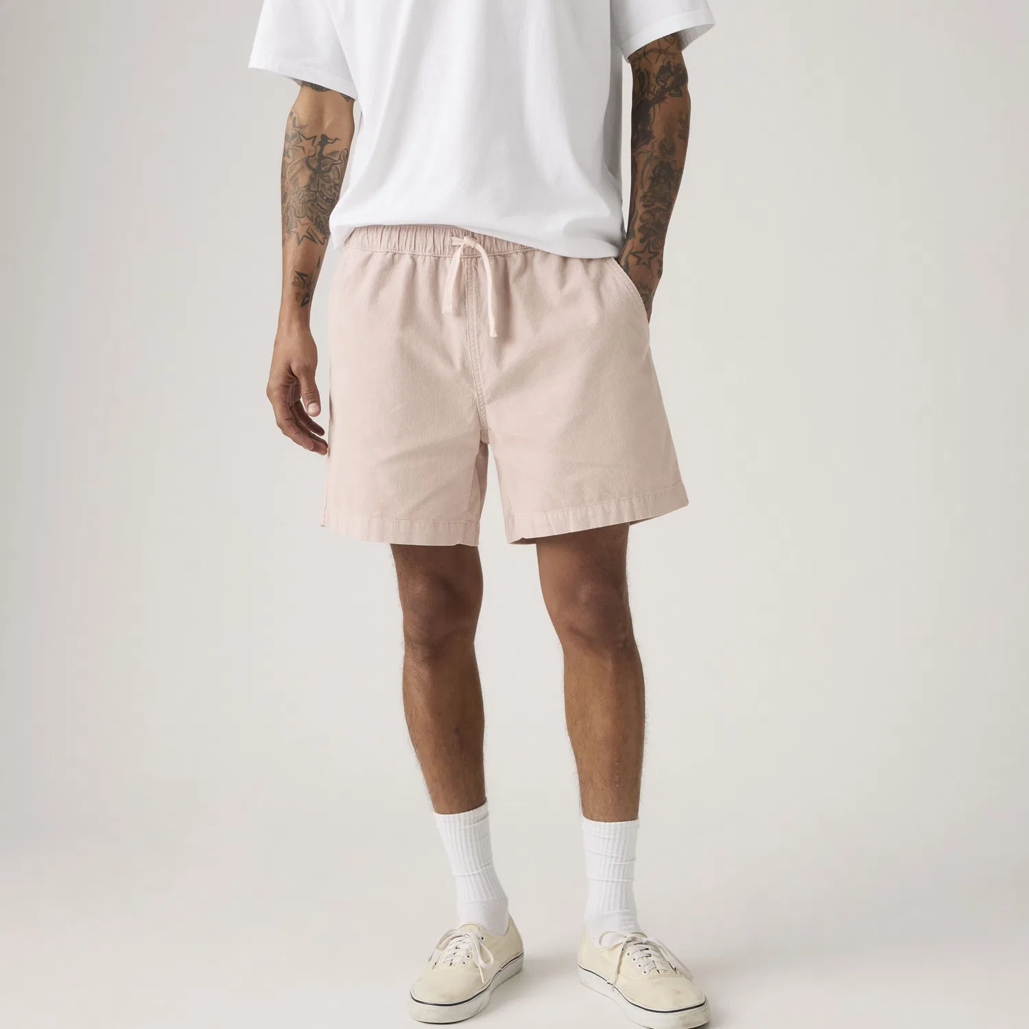 Мужские шорты из вельвета Easy Corduroy 6 дюймов Levi's, Pink — фото 2