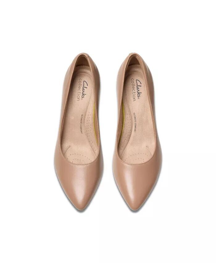 Женская коллекция Туфли Kepley Vine Clarks, бежевый — фото 4