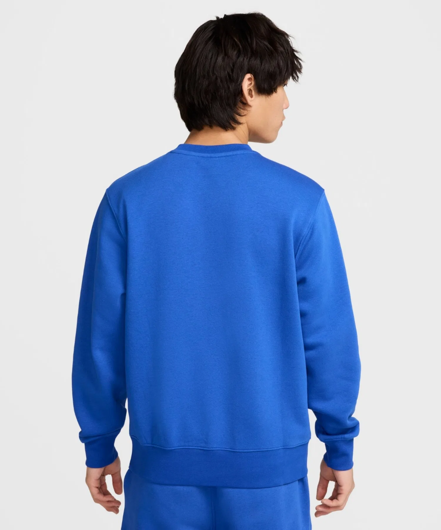Мужская флисовая толстовка Nike Club HJ2174-480 Game Royal — фото 2