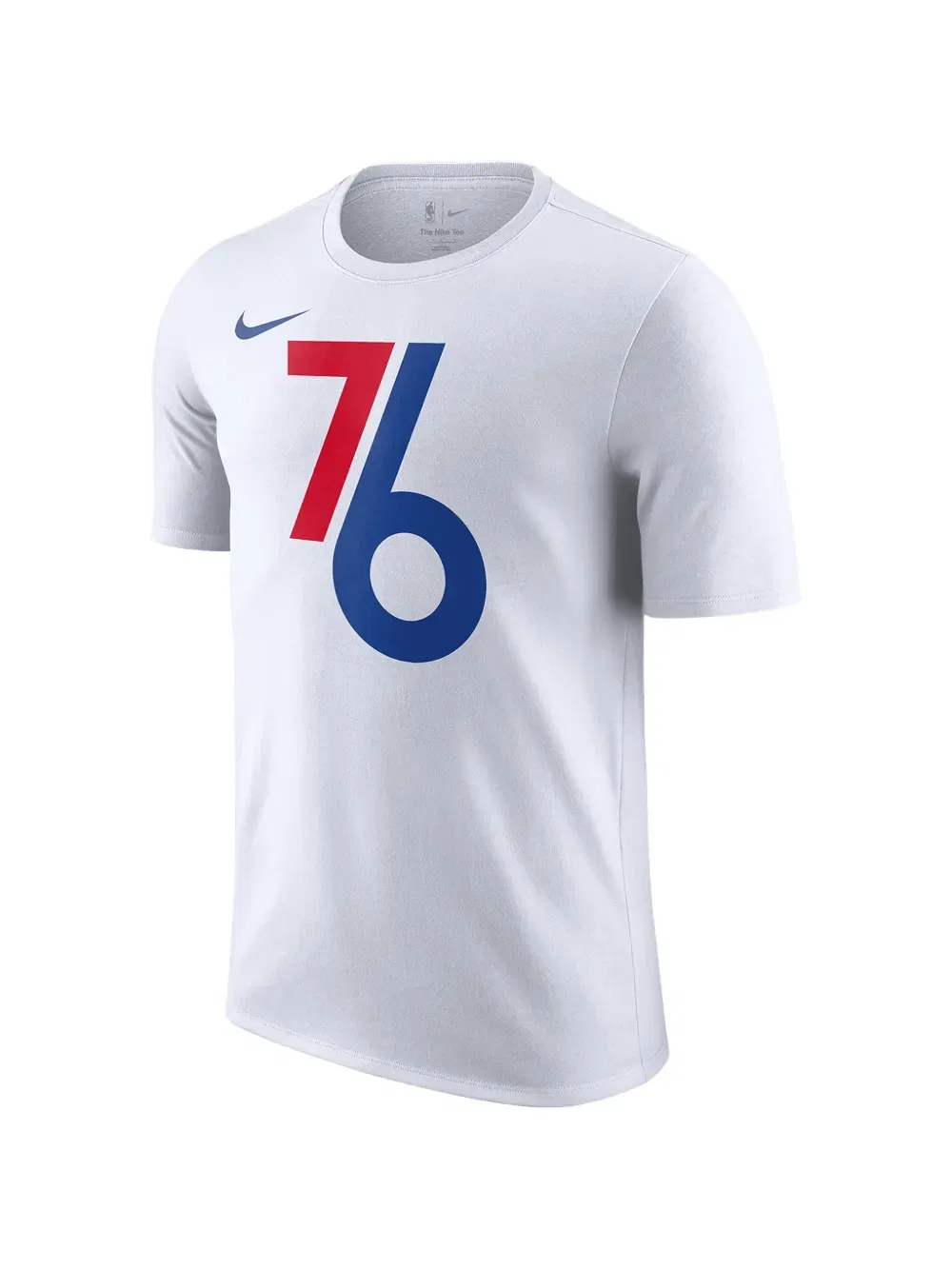 Футболка с логотипом NBA 76ers City Edition Nike, белый
