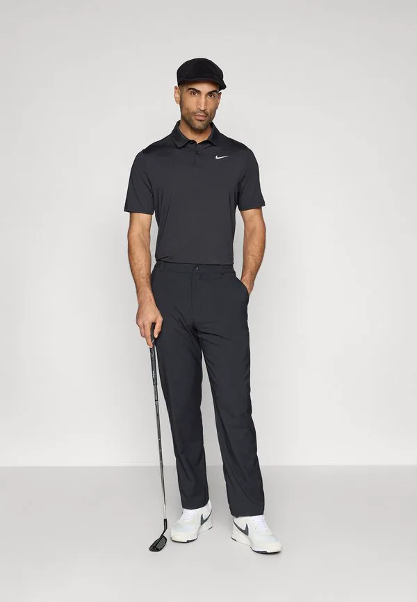 Однотонная рубашка поло Nike Golf, Black/White — фото 2