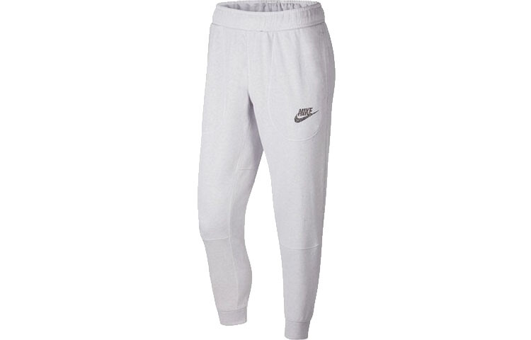 

Трикотажные спортивные штаны мужские белые Nike, белый
