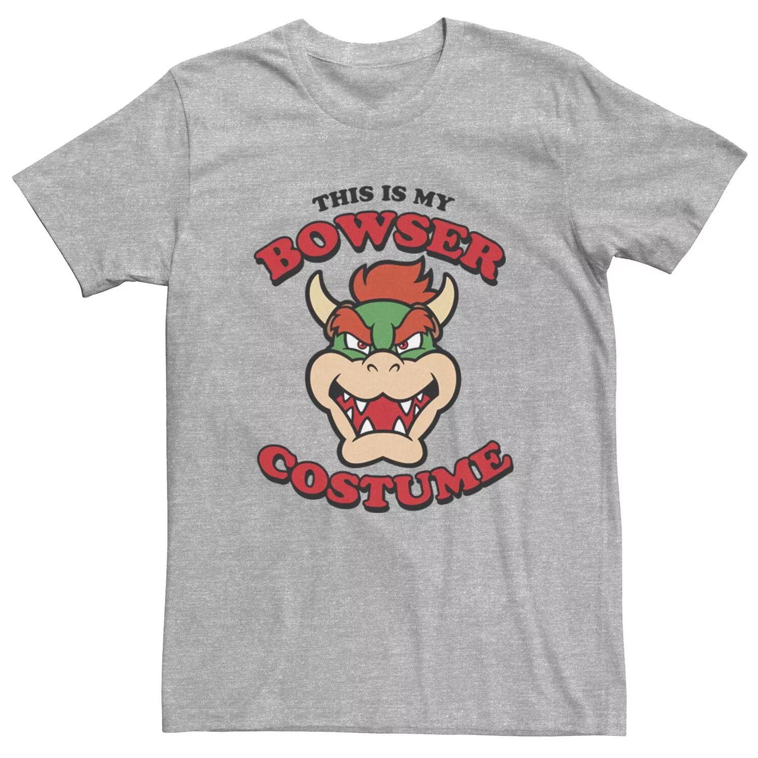

Мужская костюмированная футболка Nintendo This Is My Bowser Licensed Character