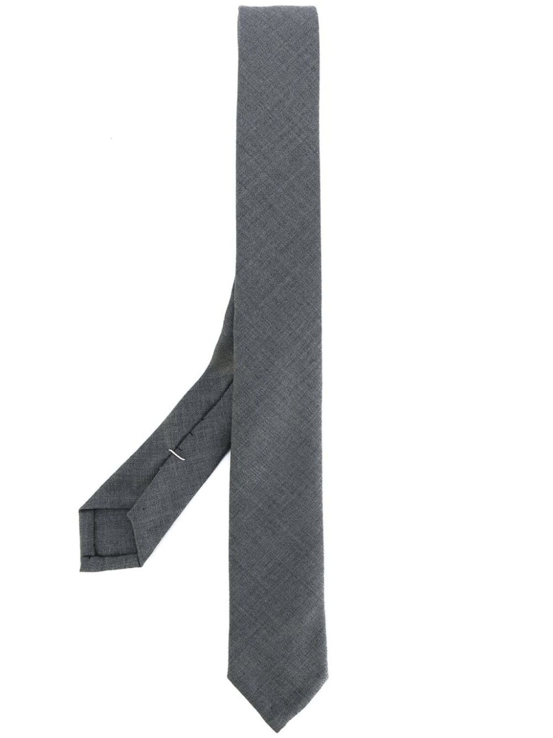 

Thom Browne галстук Super 120s Twill, серый