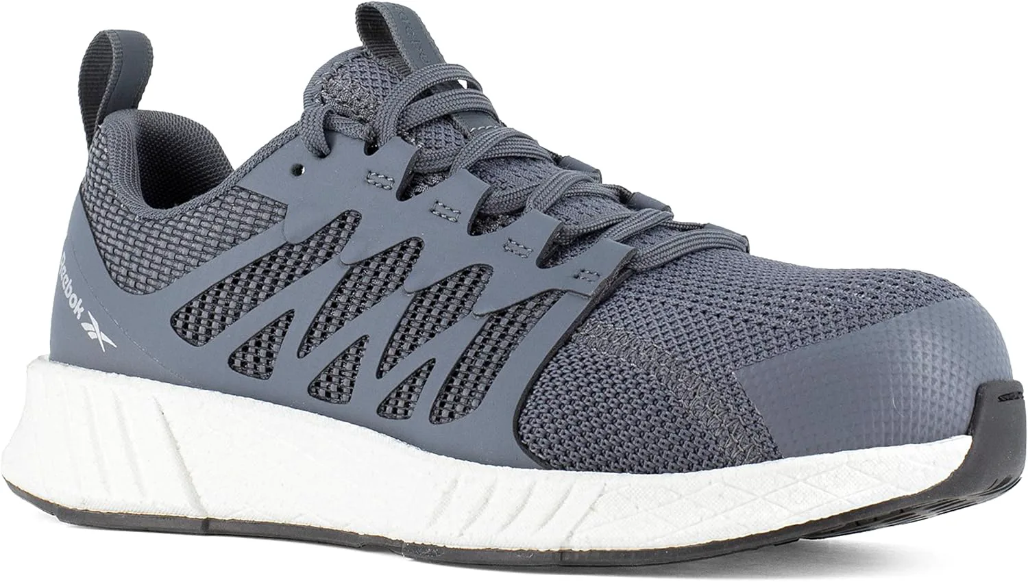 Мужские рабочие ботинки Reebok Fusion Flexweave с композитным носком, цвет уголь — фото 3