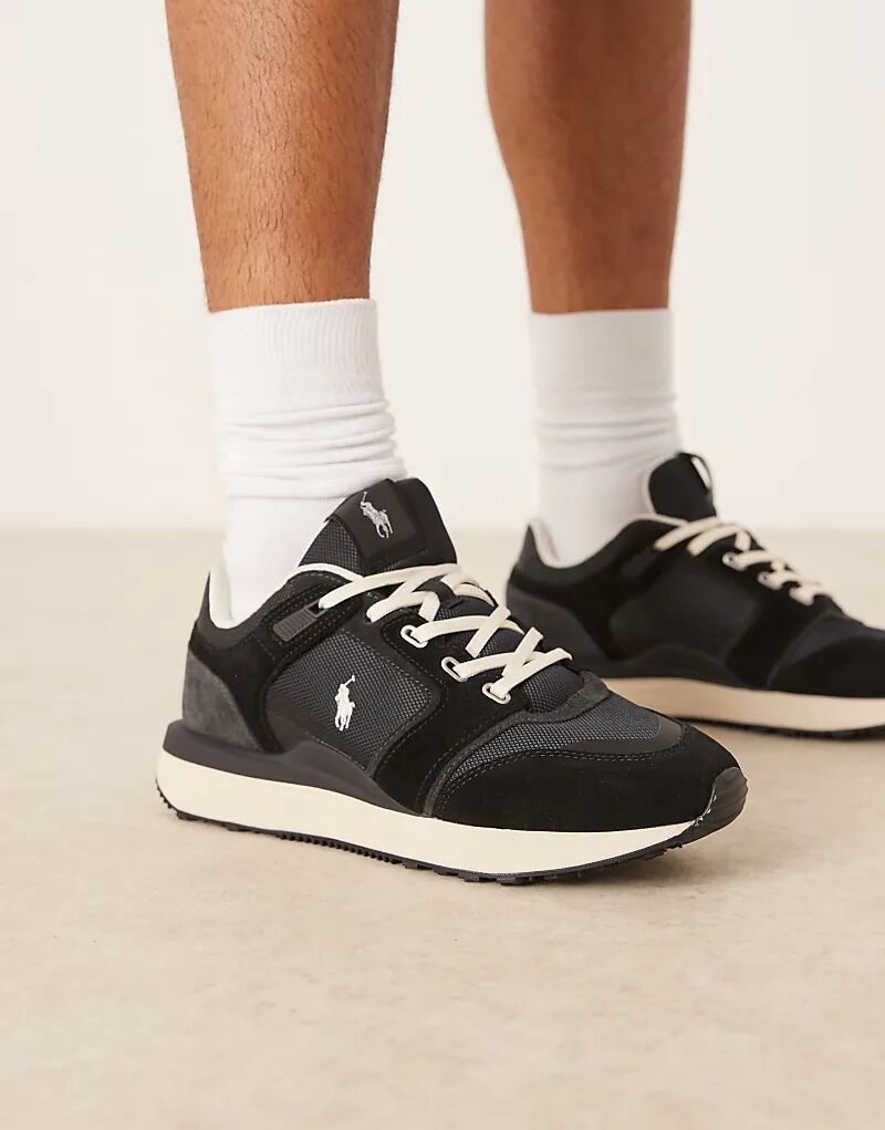 

Кроссовки Polo Ralph Lauren Train 89 V2 черного и серого цветов