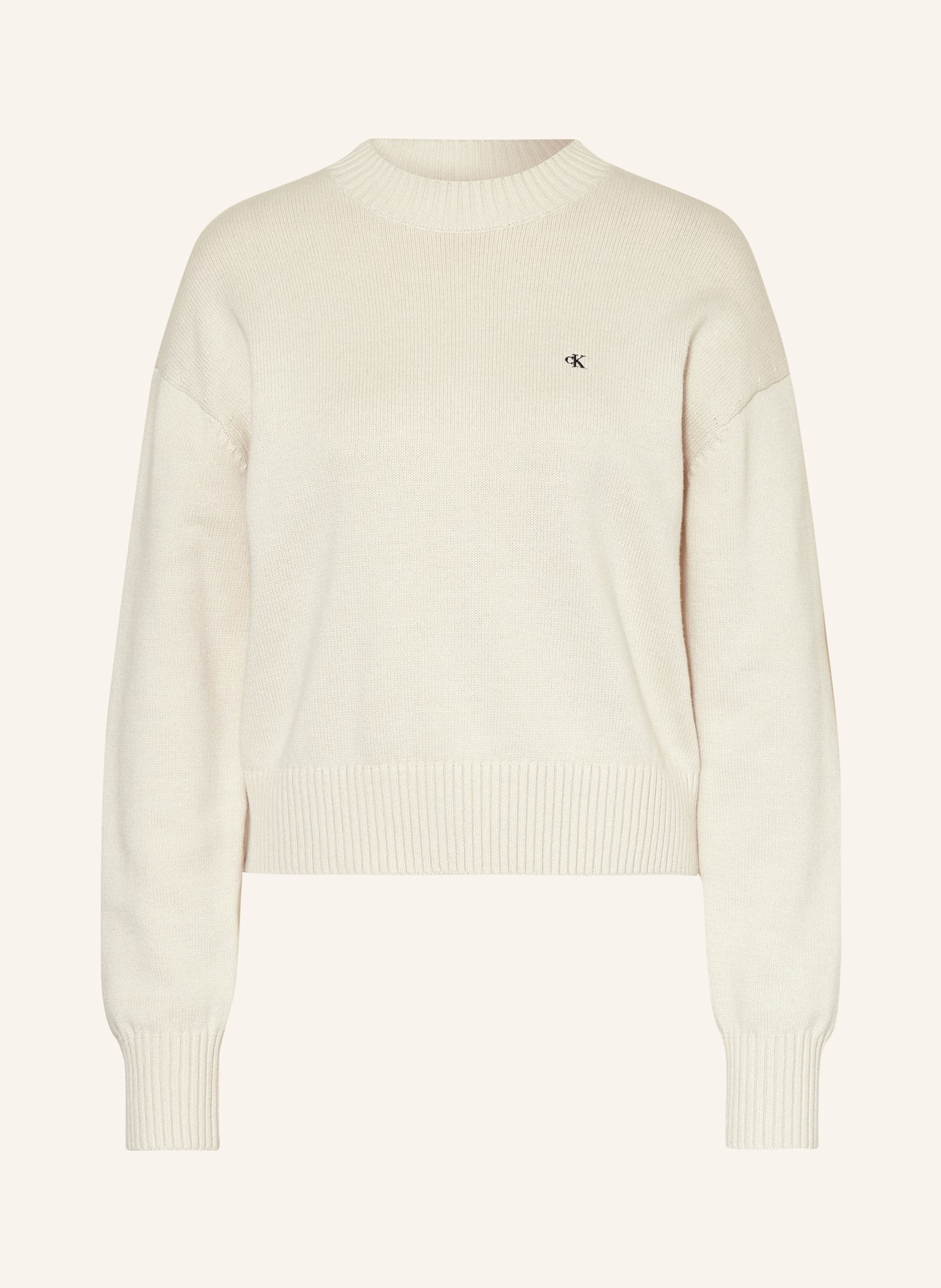 

Свитер Calvin Klein Jeans, бежевый