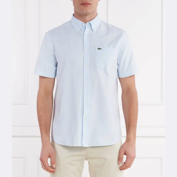 

Рубашка стандартного кроя Lacoste, синий