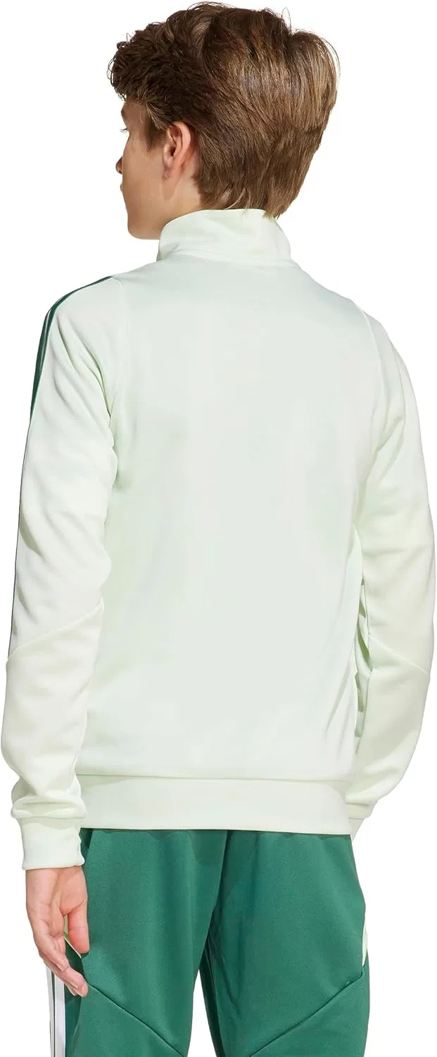 Детская тренировочная куртка Tiro 24, adidas, Green Mist/Forest — фото 4