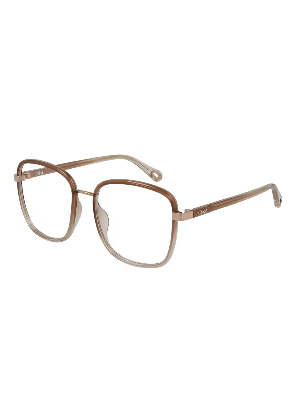 

Очки в квадратной оправе CH0034O Chloé Eyewear, коричневый
