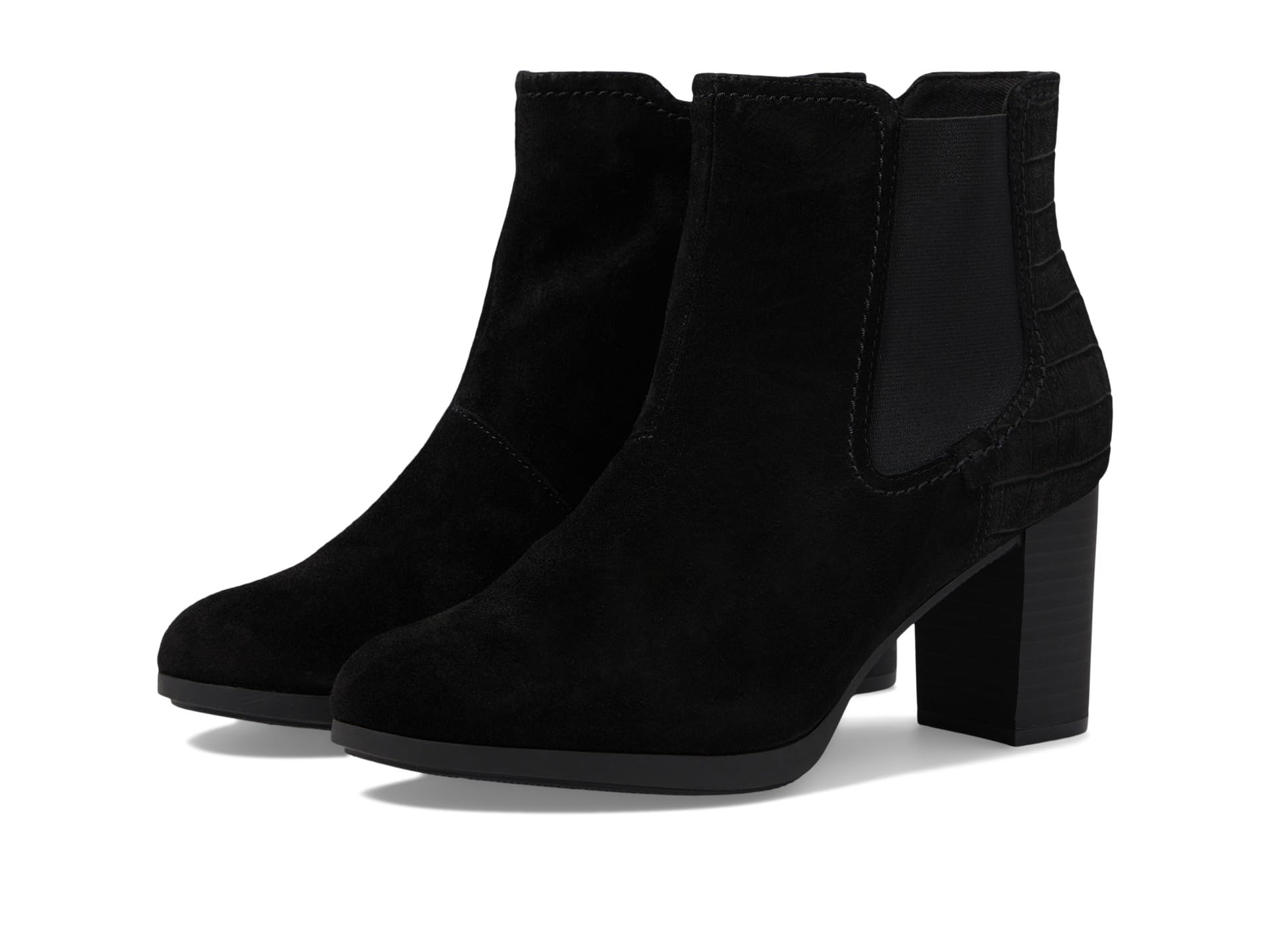 Ботинки Clarks Bayla Rose, Black Suede