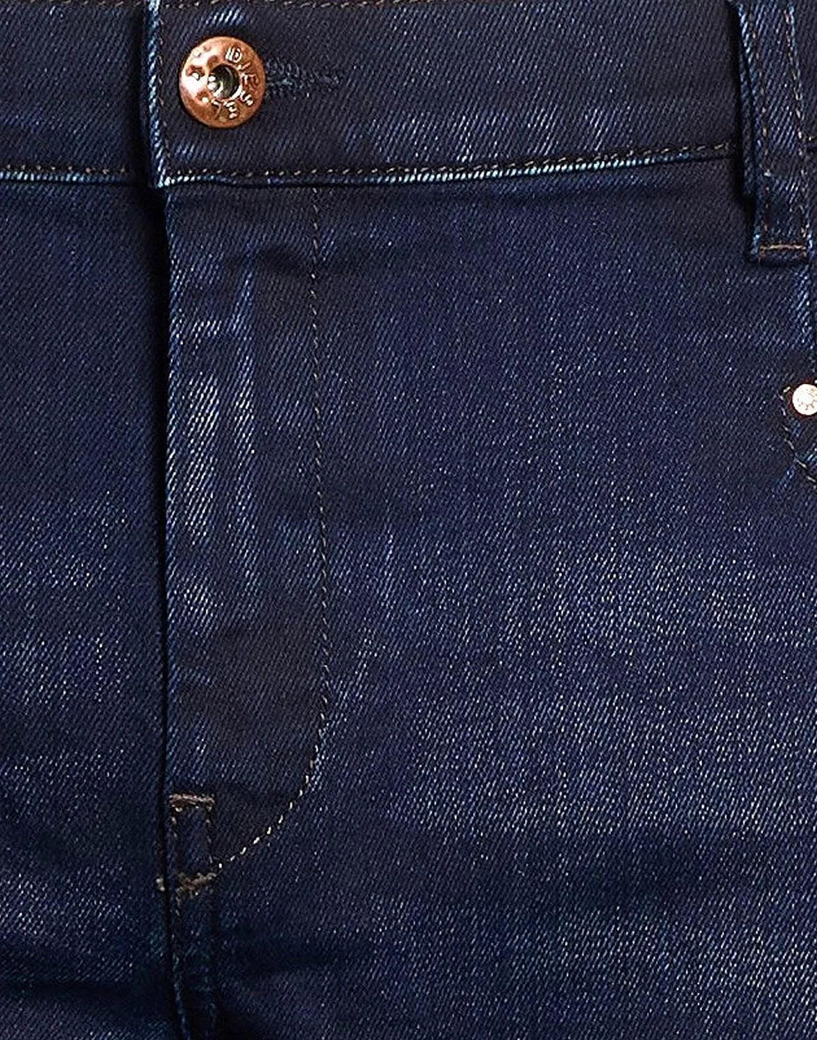 Джинсы зауженные Dark Wash DIESEL Синие — фото 4