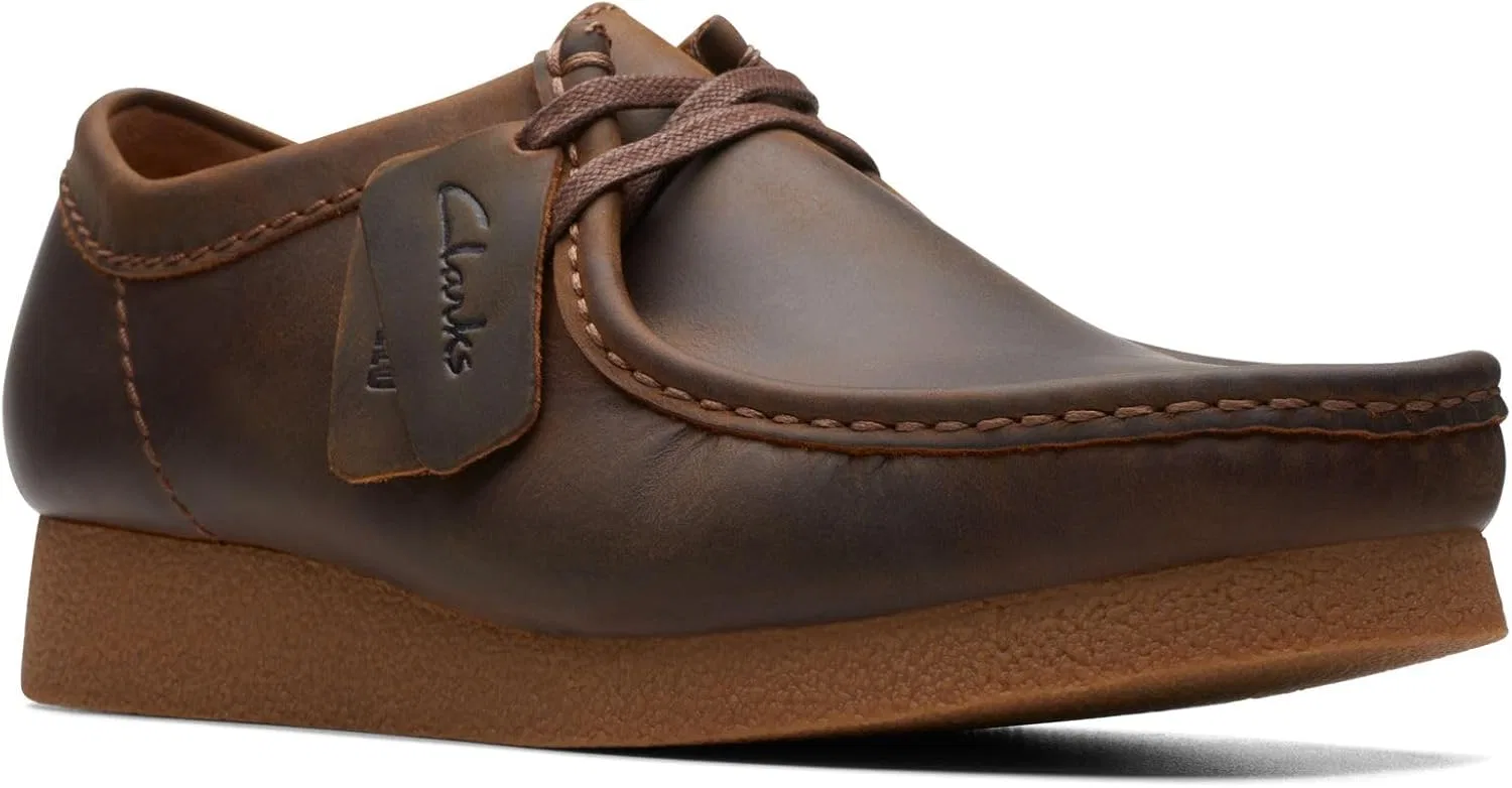 Туфли Clarks Originals Men's Wallabee Evo Suede, Brown