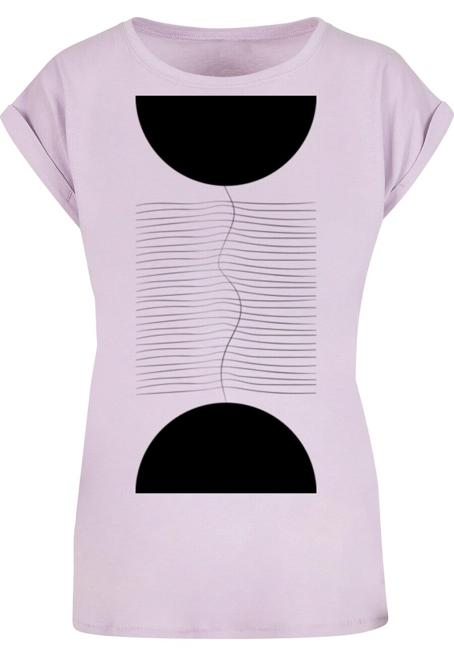 

Футболка Merchcode Shirt Abstract Lines, сиреневый