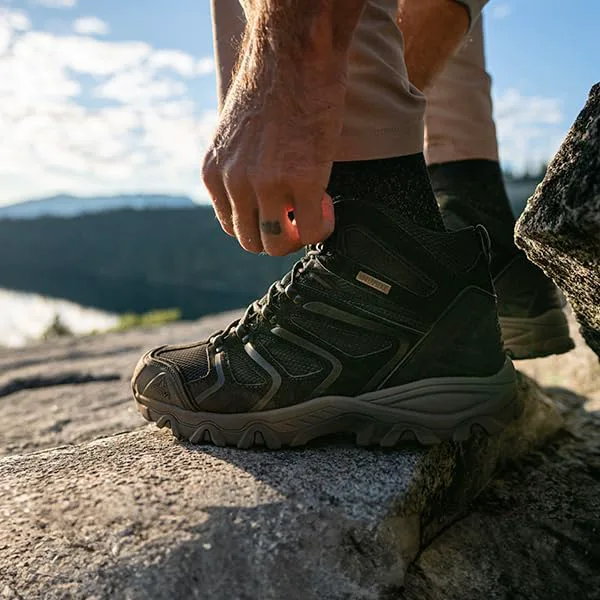 

Мужские водонепроницаемые походные ботинки NORTIV 8 до щиколотки, легкая обувь для треккинга и прогулок по тропам Armadillo, черный