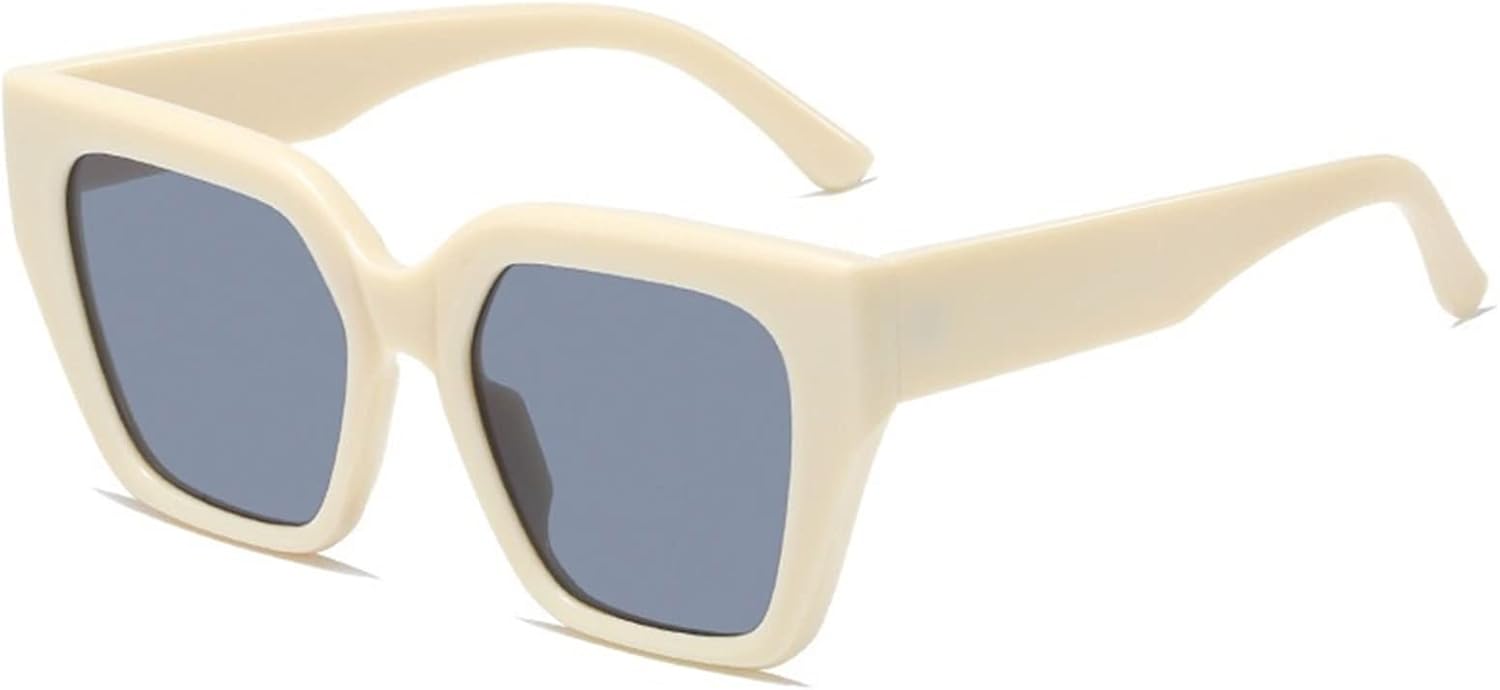 

GAOXIN Модные солнцезащитные очки в крупной оправе для уличной фотосъемки в стиле ретро, ​​для мужчин и женщин, для отдыха на природе и загара (Цвет: D, Размер: Средний), D