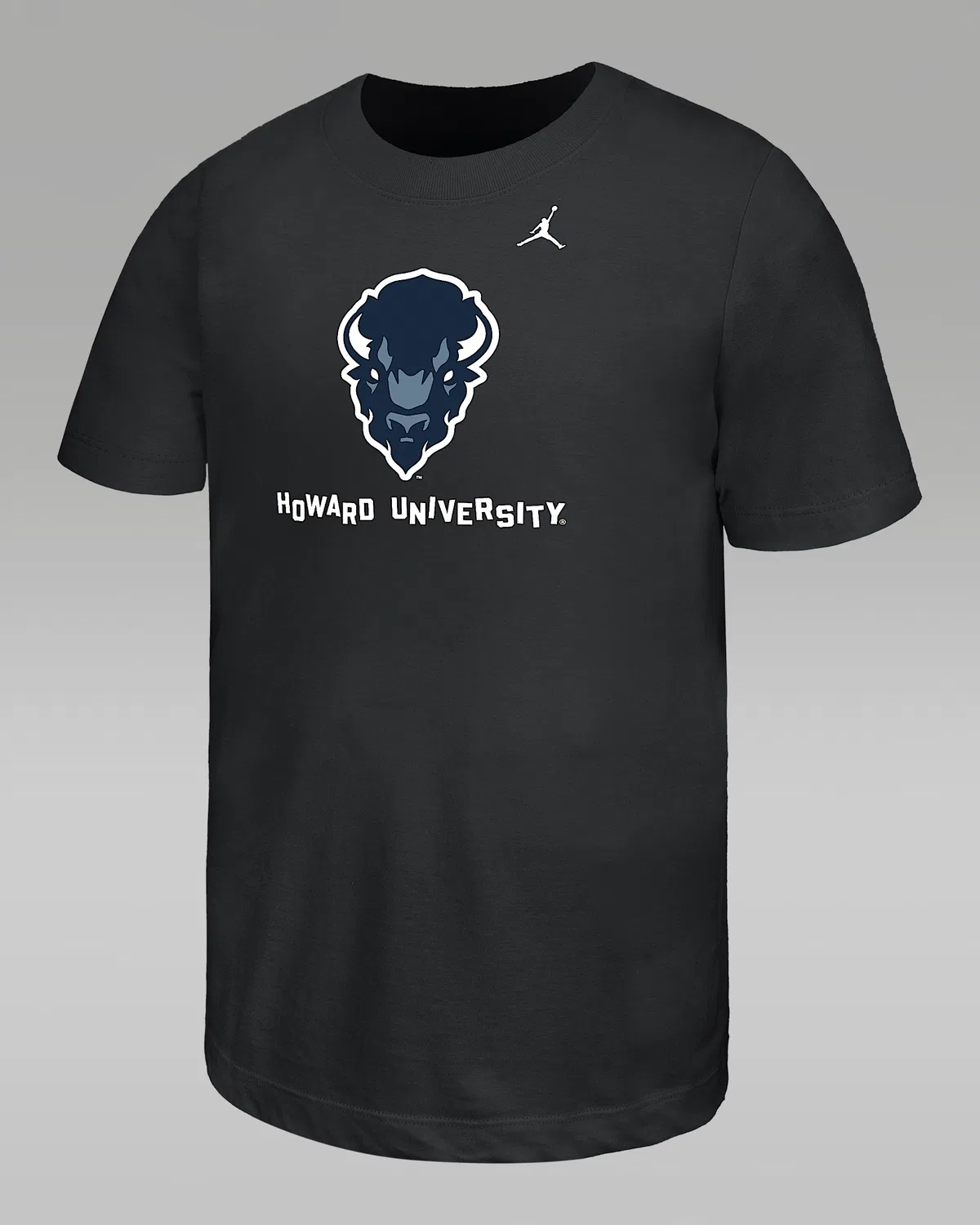 Детская футболка с коротким рукавом Jordan College (Howard University), Black