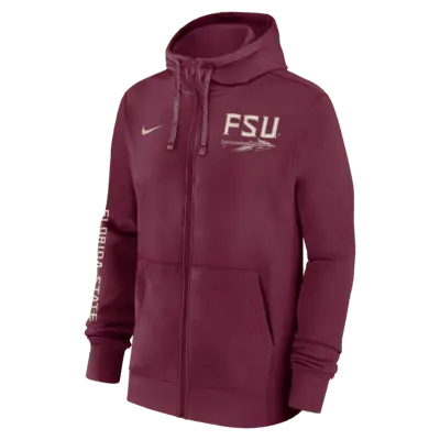 

Худи Nike Florida State Seminoles Sideline Team Issue, цвет Garnet