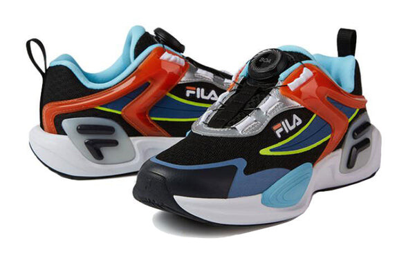 Кроссовки athletics sport shoes 'black blue red' Fila, черный — фото 3