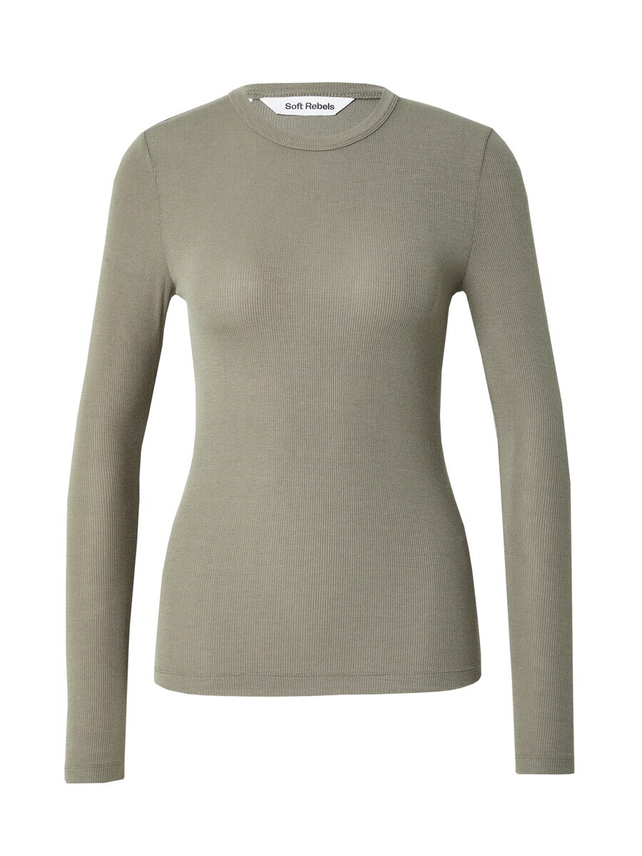 

Лонгслив Soft Rebels Shirt Fenja, хаки