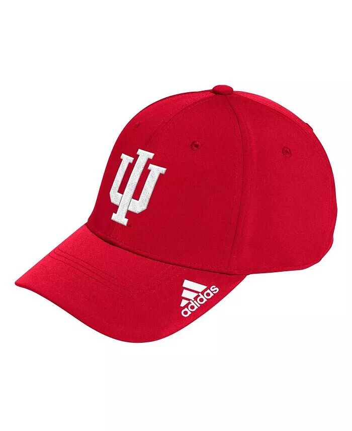 

Мужские малиновые чулки Indiana с логотипом в раздевалке, гибкая шапка Adidas, красный