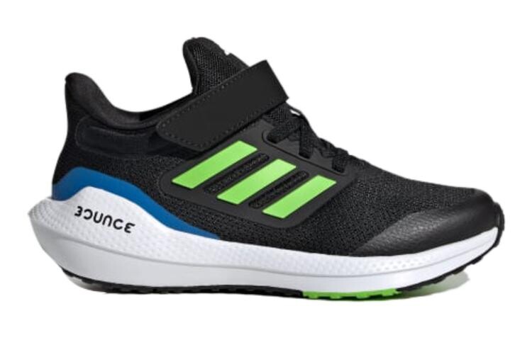 Кроссовки adidas Ultrabounce Big Kid 'Black Lucid Lime', черный/зеленый — фото 2