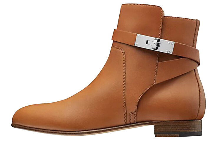 Ботильоны женские коричневые Hermes