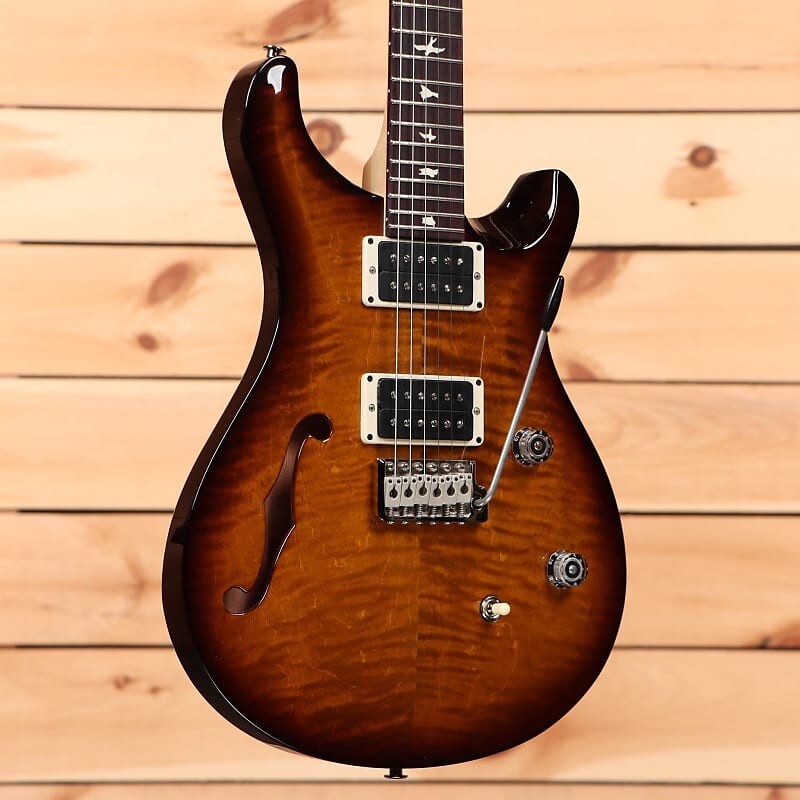 

Электрогитара Paul Reed Smith CE 24 Semi-Hollow - Black Amber - 23 0371707 - PLEK'd