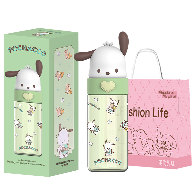 

Чашка пластиковая Hello Kitty Sanrio, Pochacco+Shopping Bag