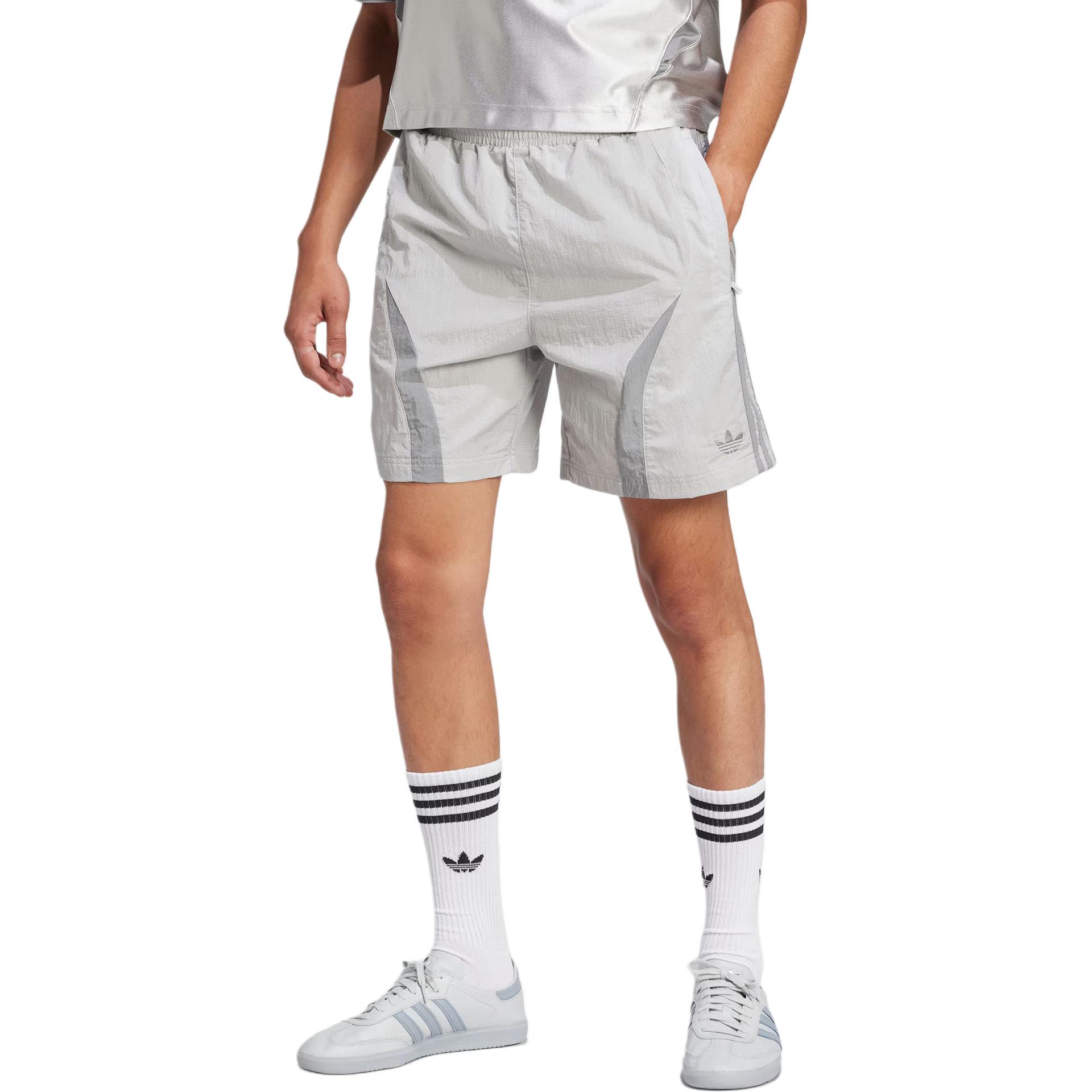 Шорты Adicolor 2000s Adidas Originals, светло-серый/серый — фото 3