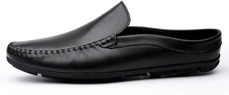 Лоферы на микропористой подошве, Black SayfuR — фото 2