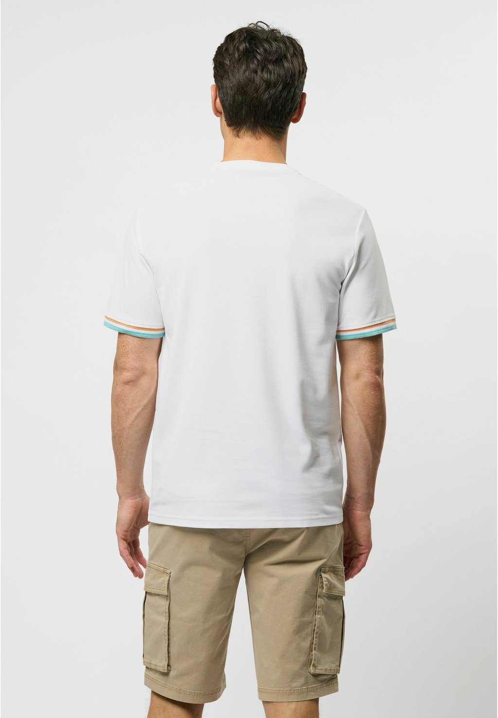 Базовая футболка NILS U.S. Polo Assn., белый — фото 3