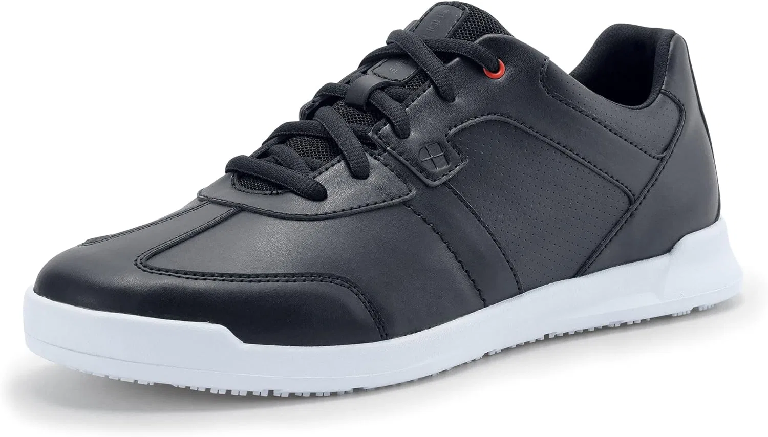 Мужские рабочие кроссовки Shoes for Crews с нескользящей подошвой - легкие, водостойкие, идеально подходят для предприятий общественного питания и кухонь, для официантов и поваров, розничной торговли - Freestyle II, Black White