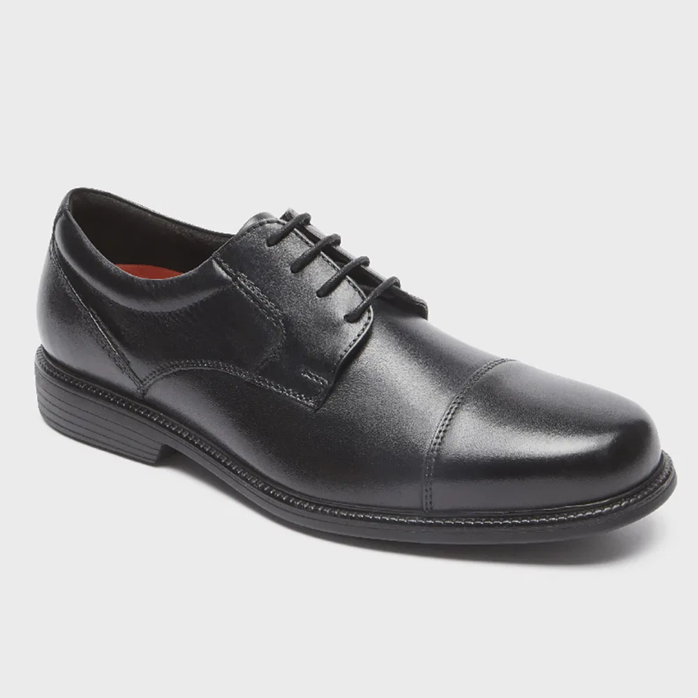 Мужские чёрные оксфорды Charles Road Captoe V80556 от Rockport