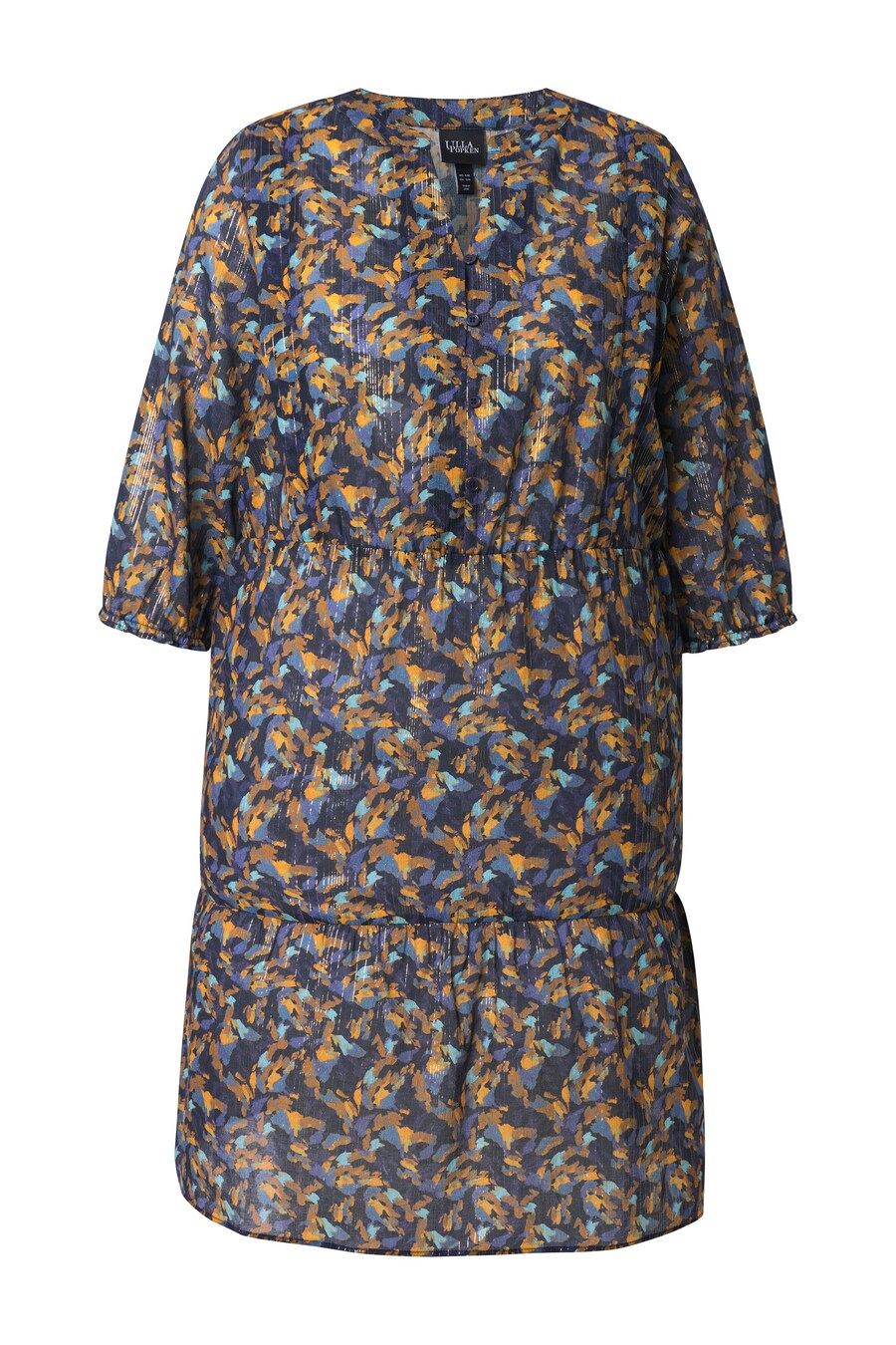 

Мини платье Ulla Popken, Light blue/Dark blue