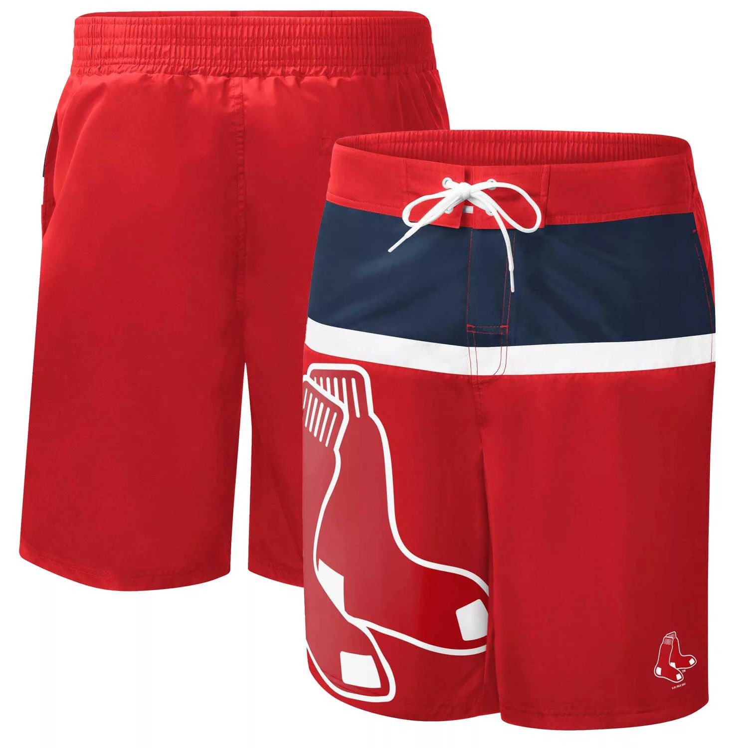 

Мужские спортивные шорты Carl Banks Red Boston Red Sox Sea Wind Swim Shorts G-III