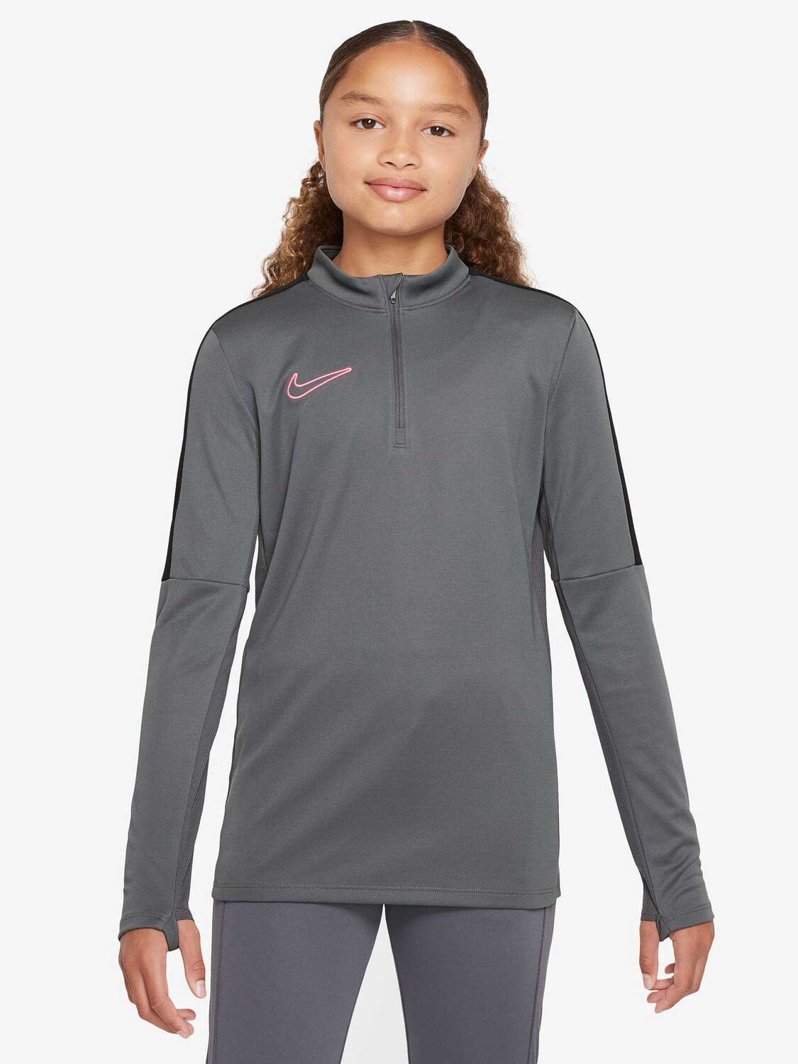 

Блуза Nike K NK DF ACD23 DRILL TOP BR, серый