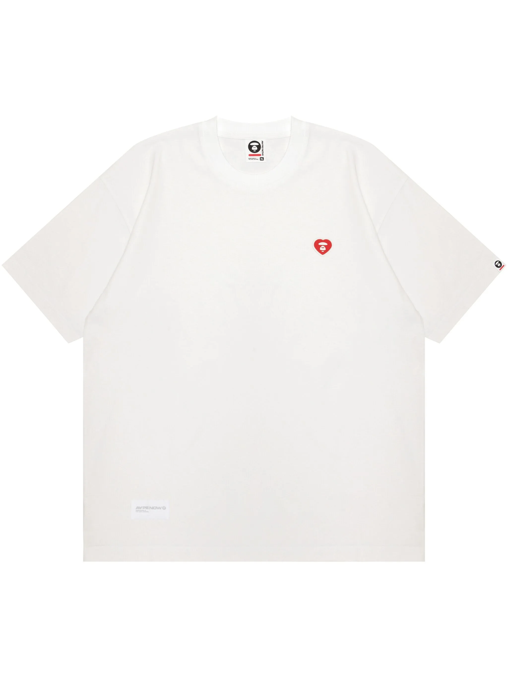 

Футболка с логотипом Aape By A Bathing Ape, белый