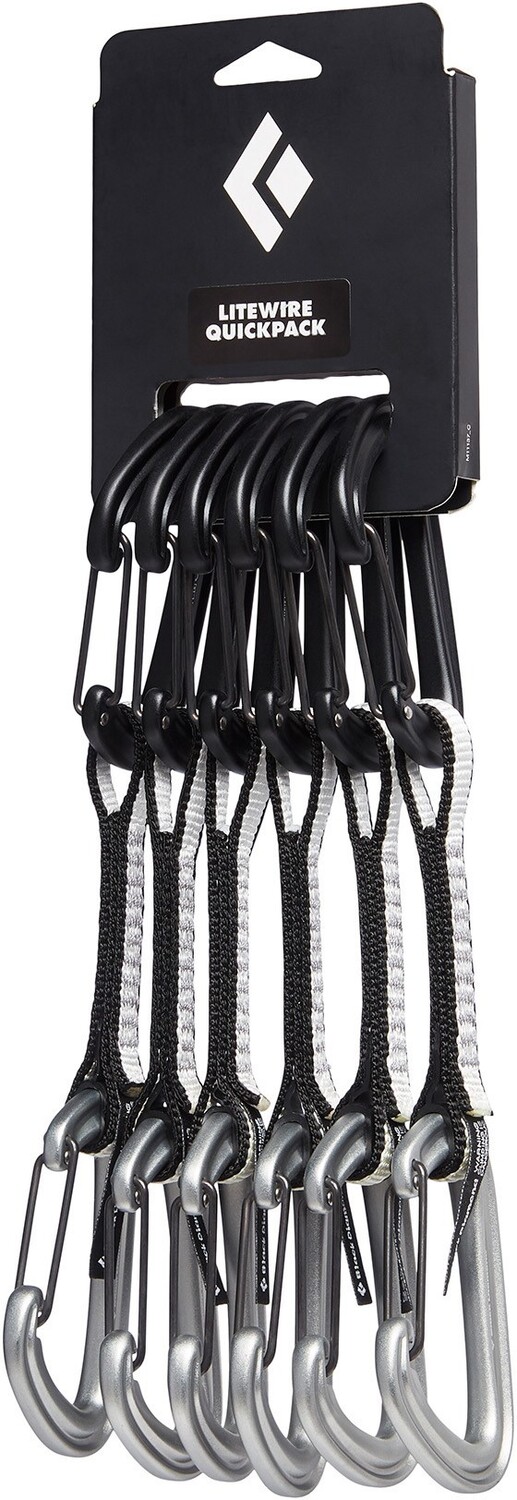 

Комплект быстрой оттяжки LiteWire Quickdraw — 12 см Black Diamond, мультиколор