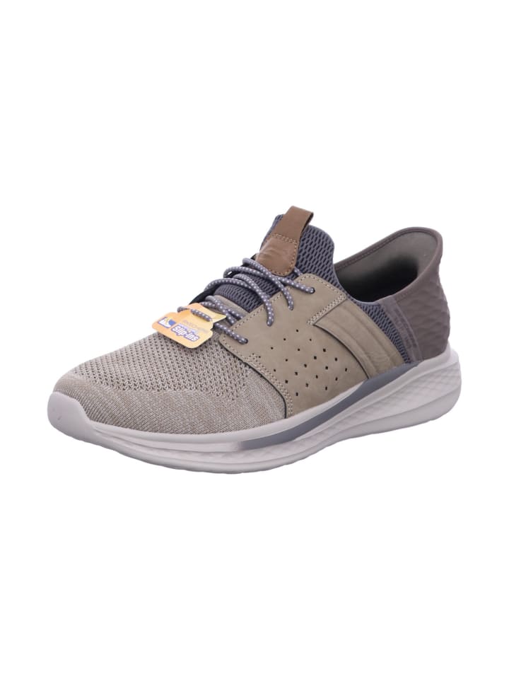 

Туфли на шнуровке Skechers, бежевый