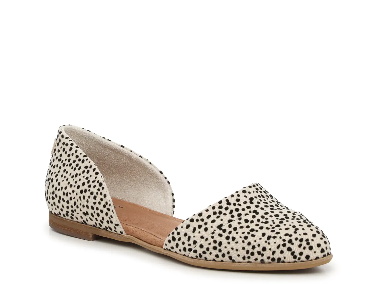 

Балетки Jutti Flat Toms, цвет black_creamanimalprint