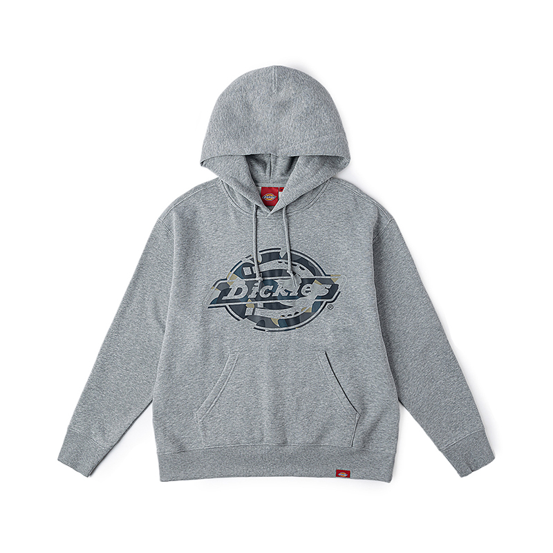 

Толстовка DK0A87EI, серая, унисекс, средней длины, с перьями Dickies, Medium Feather Gray