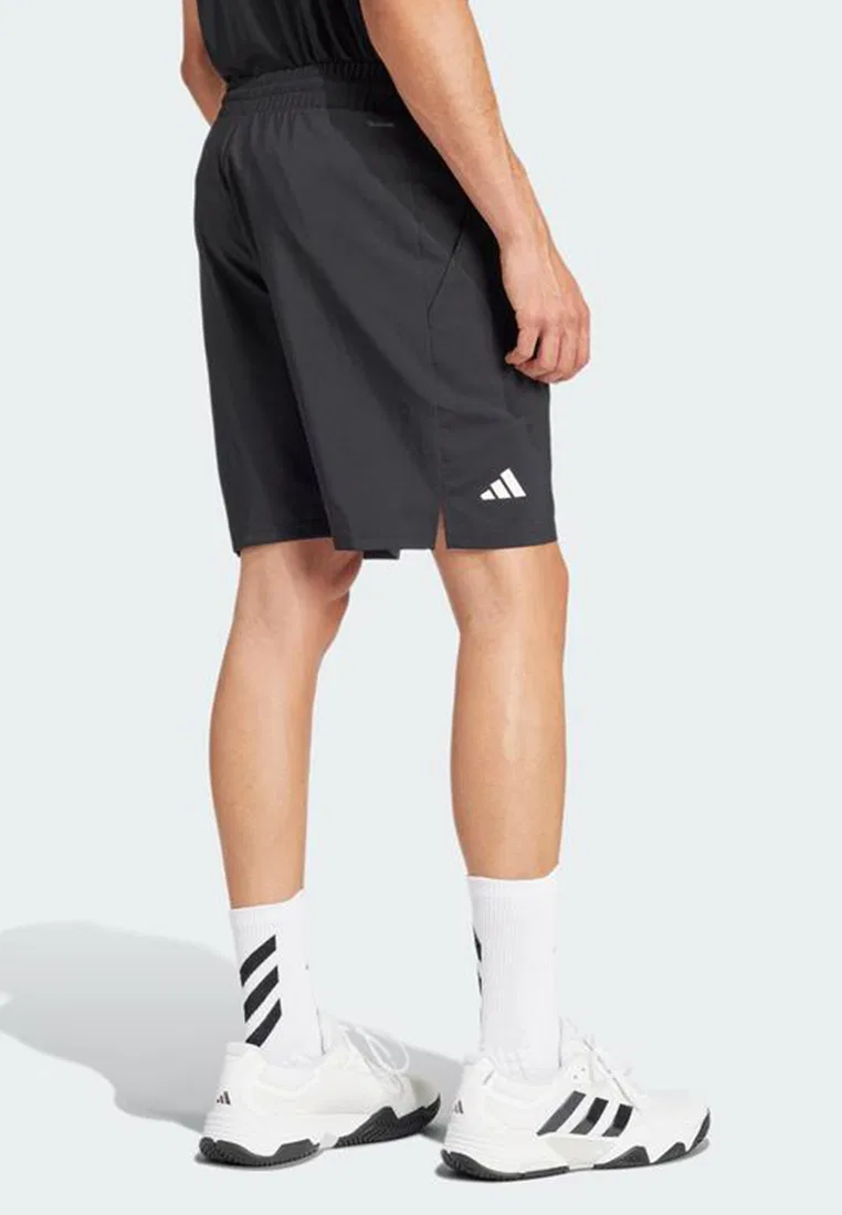 Шорты теннисные Climacool с тремя полосками, мужские, Adidas, черный — фото 2