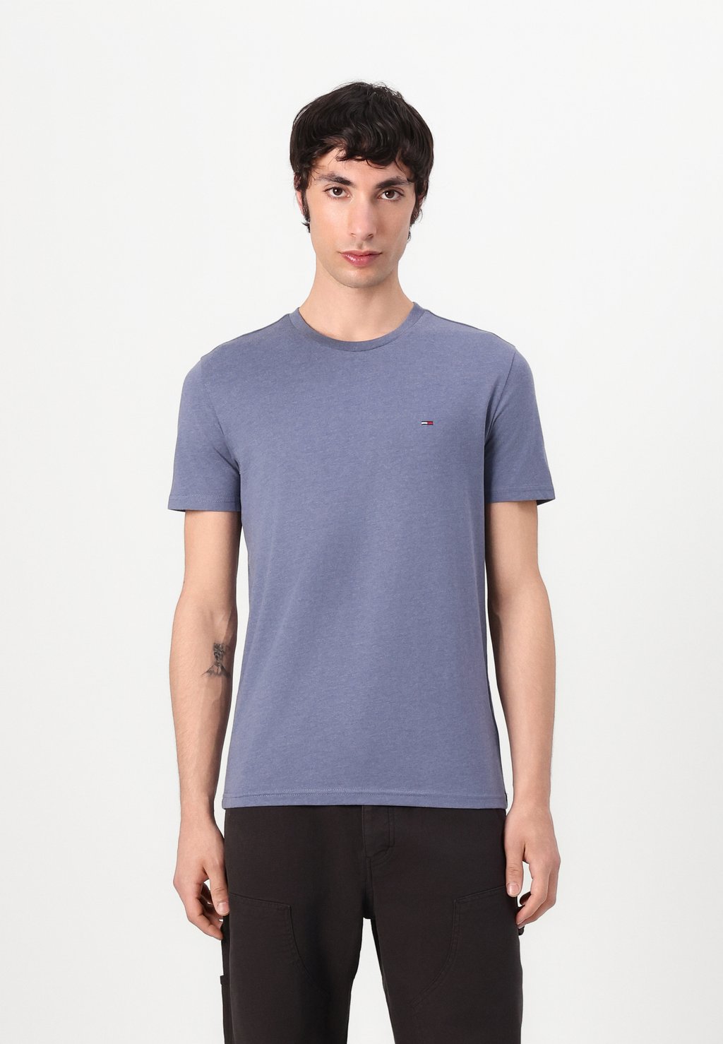 

Базовая футболка JASPE SLIM TEE Tommy Jeans, антрацит