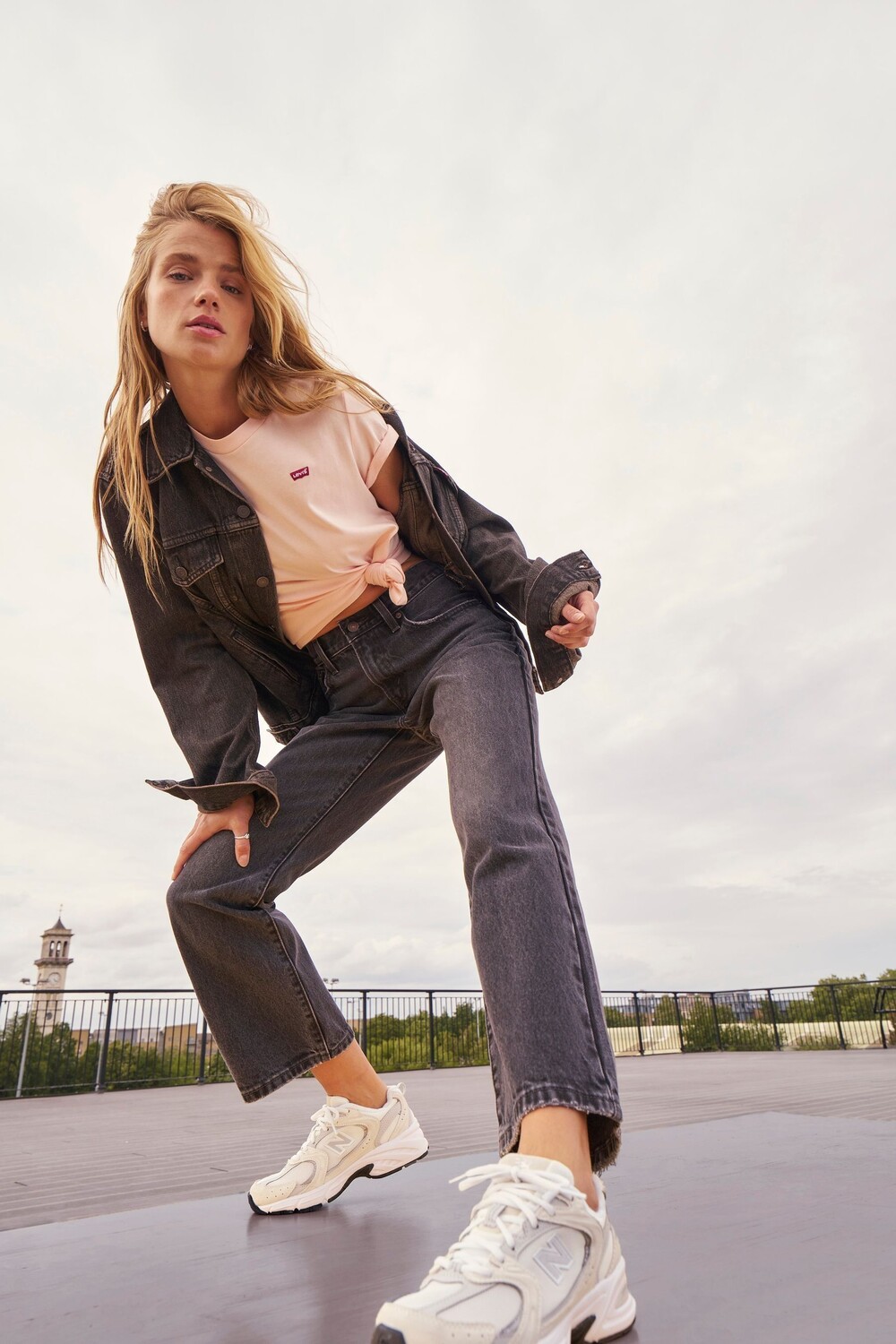

Прямые джинсы 501 90-е Levi's, синий